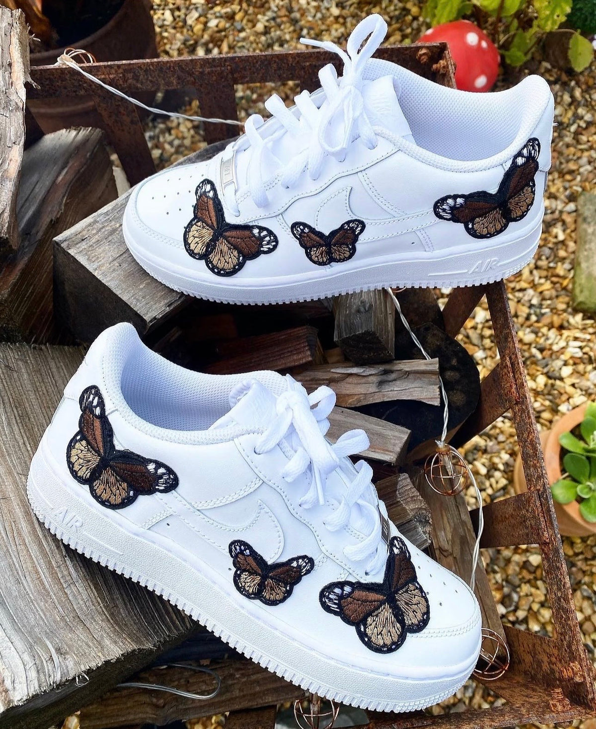 Air Force 1 | Juniors | Brown Butterflies
