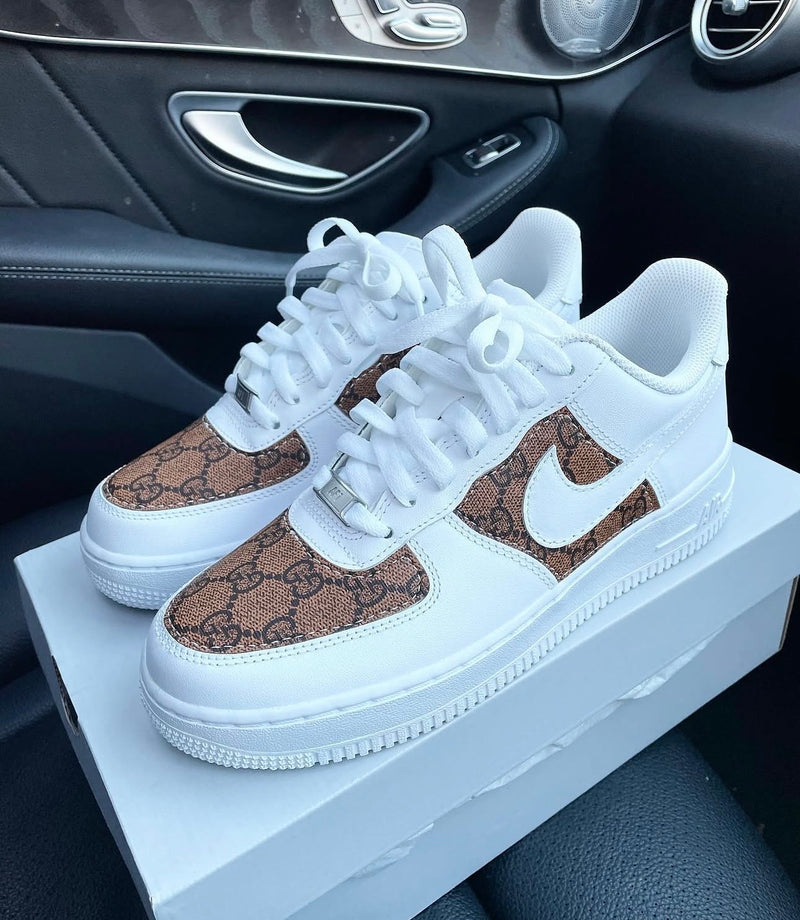 Air Force 1 | Dark Tan | GG | Monogram