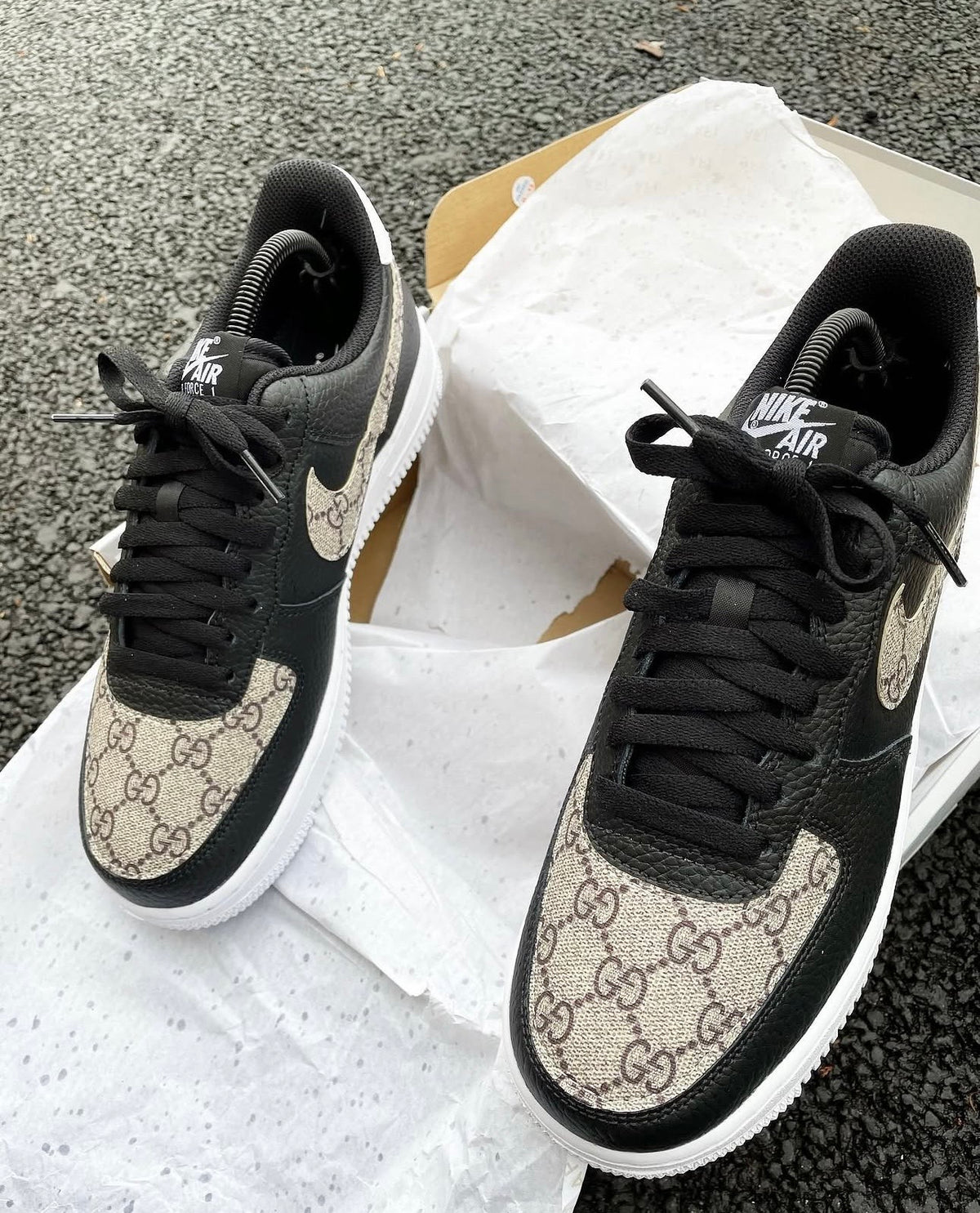 Air Force 1 | Black | White | GG