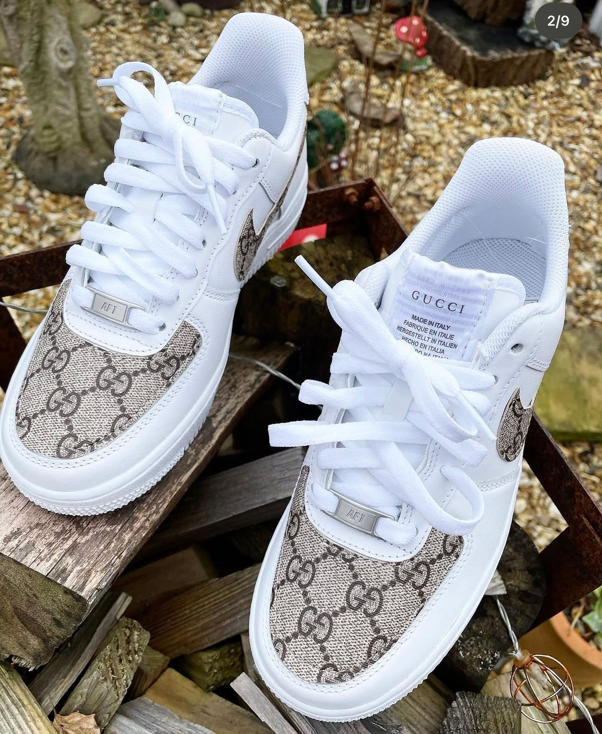 Air Force 1 | Grey | Monogram | GG