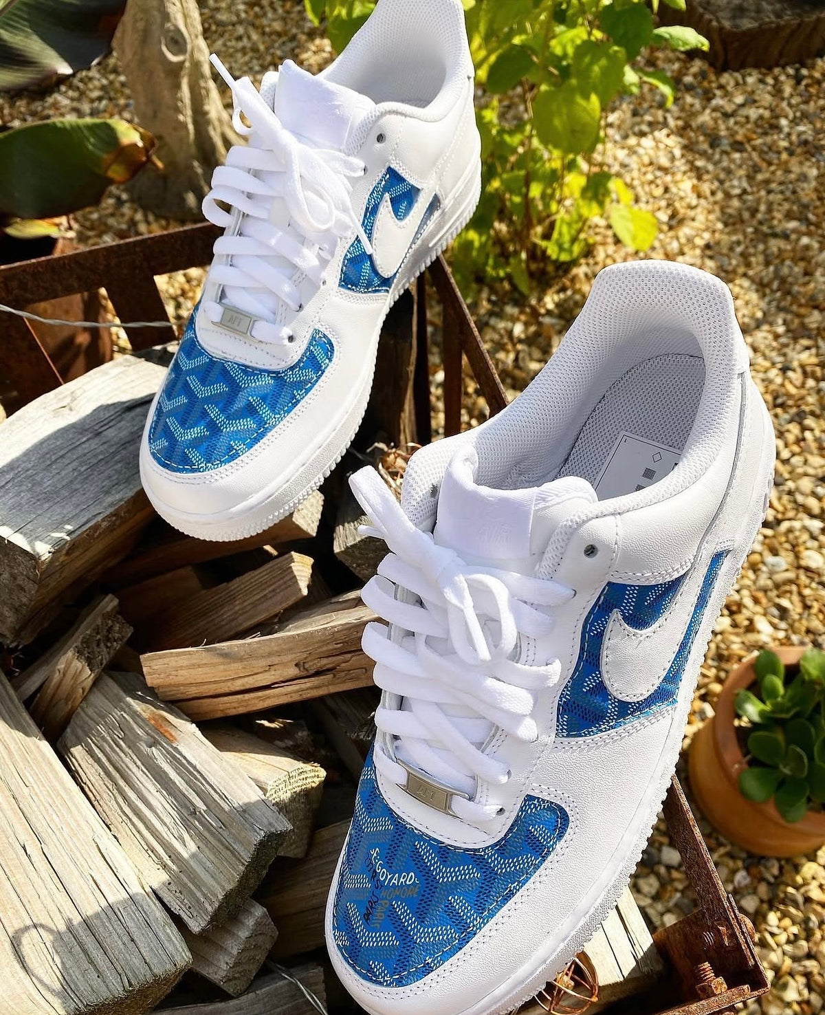 Air Force 1 | Royal Blue | Monogram