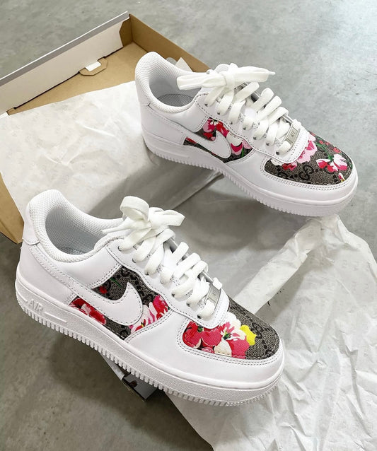 Air Force 1 | Red | Floral GG