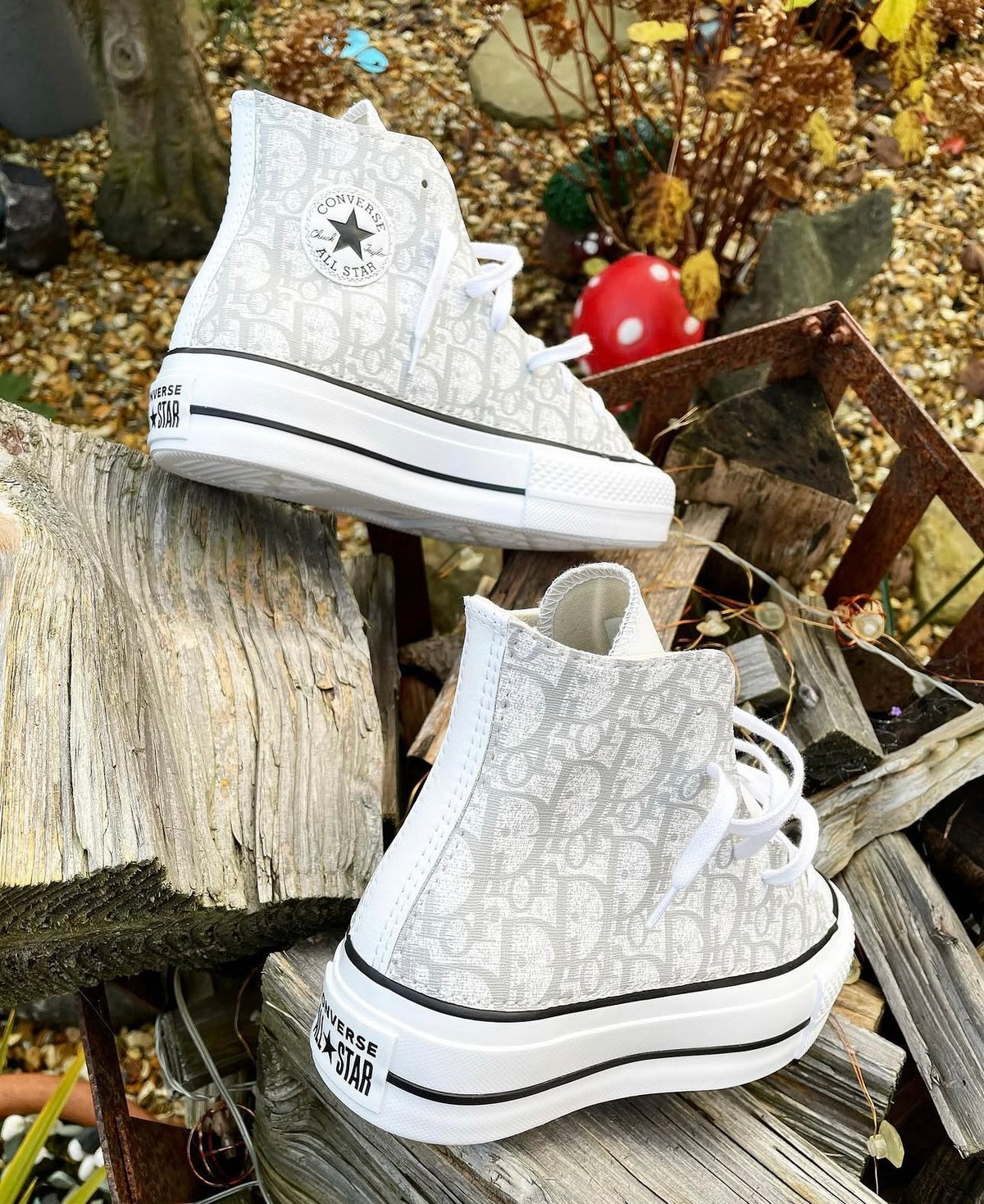 Chuck Taylor All Star Platform Converse | Grey