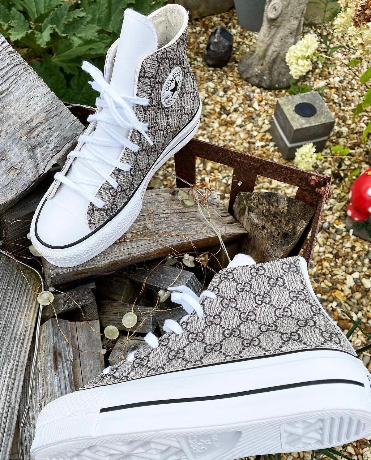Chuck Taylor All Star Platform Converse | Grey GG