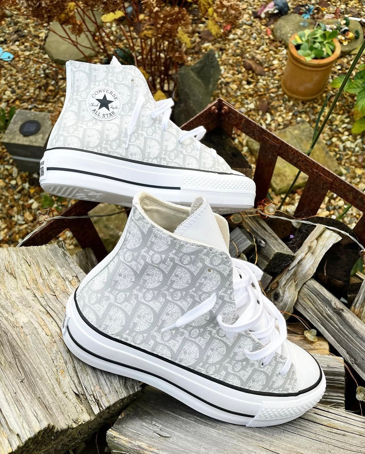 Chuck Taylor All Star Platform Converse | Grey