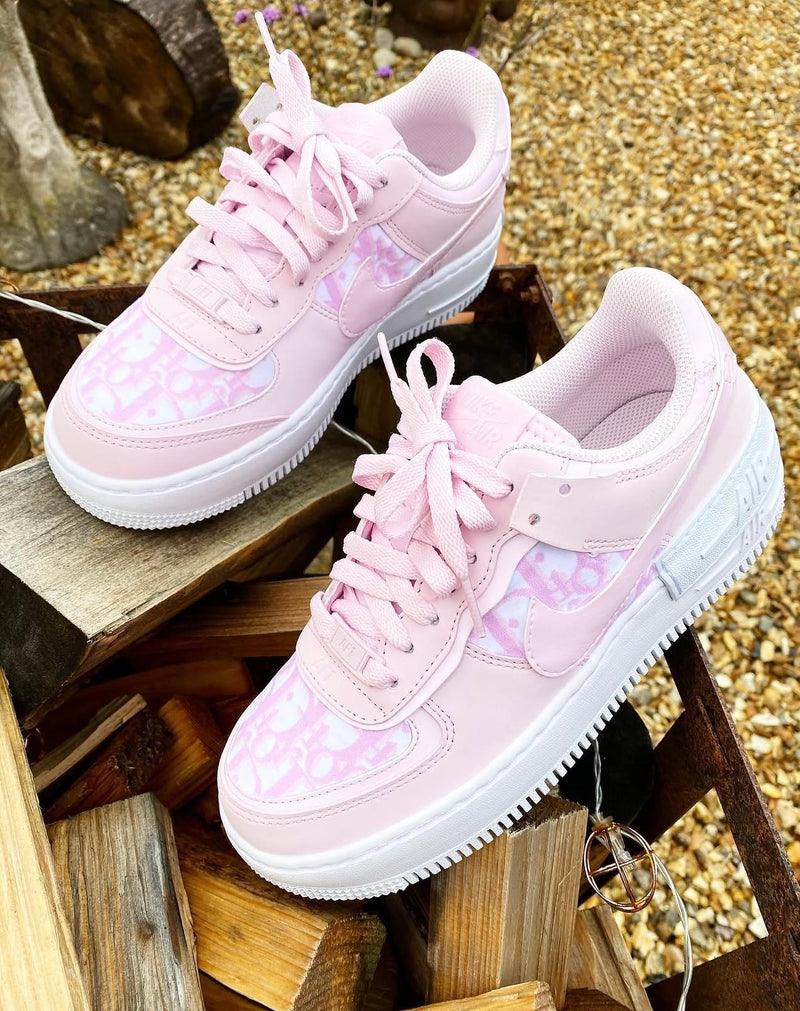Air Force 1 Shadows | Baby Pink | Monogram