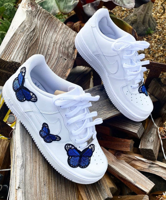 Air Force 1 | Juniors | Royal Blue Butterflies