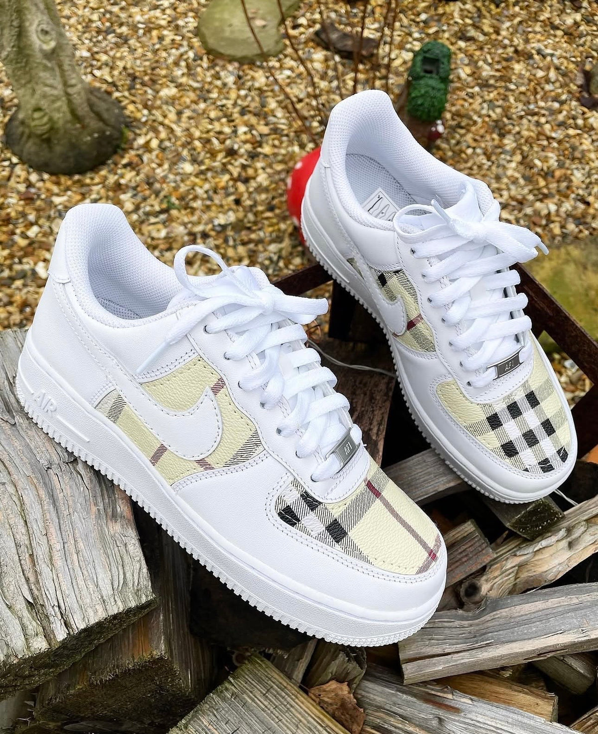 Air Force 1 | Beige Check | BB