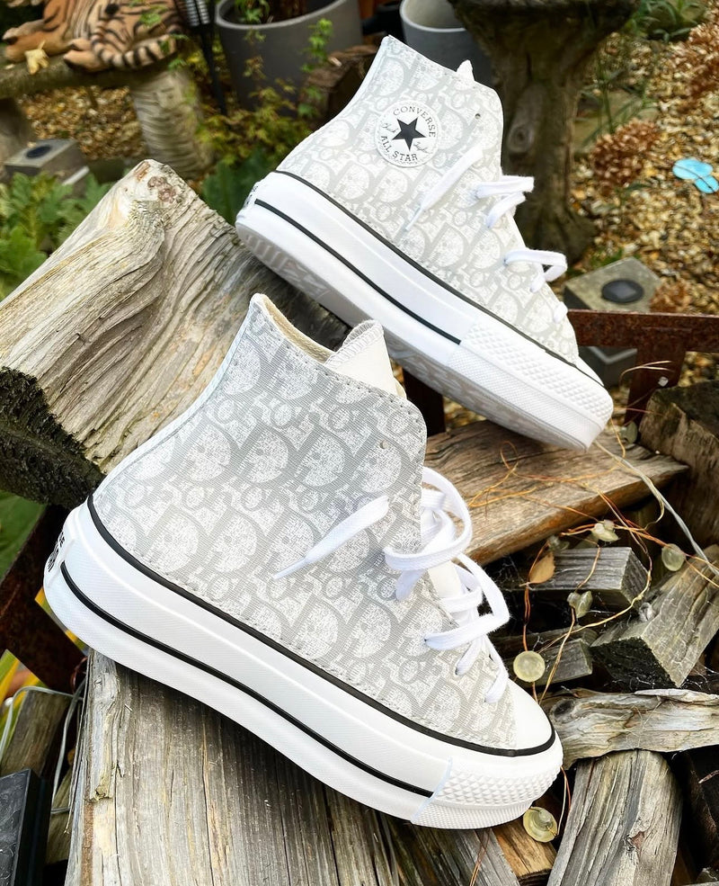 Chuck Taylor All Star Platform Converse | Grey