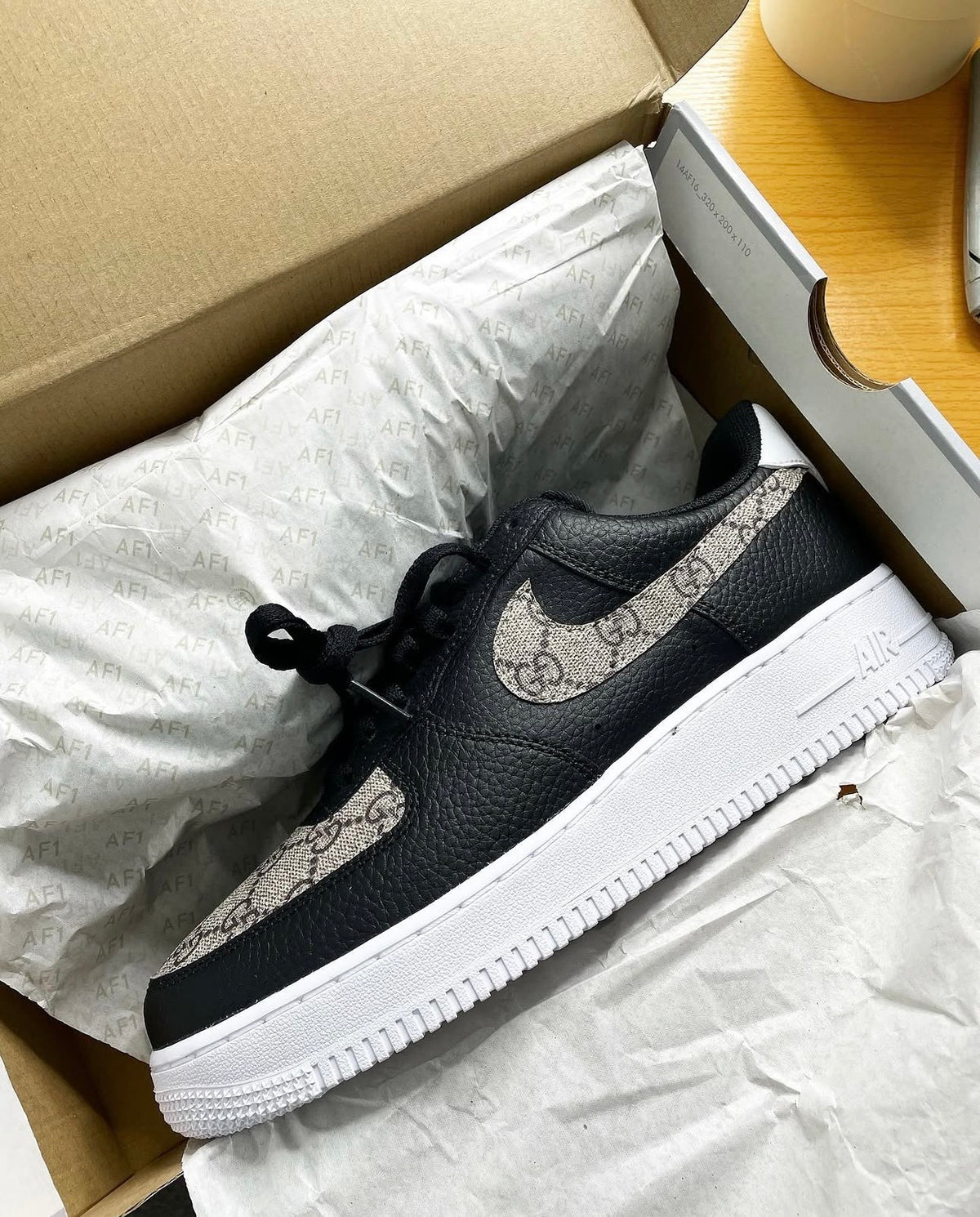 Air Force 1 | Black | White | GG