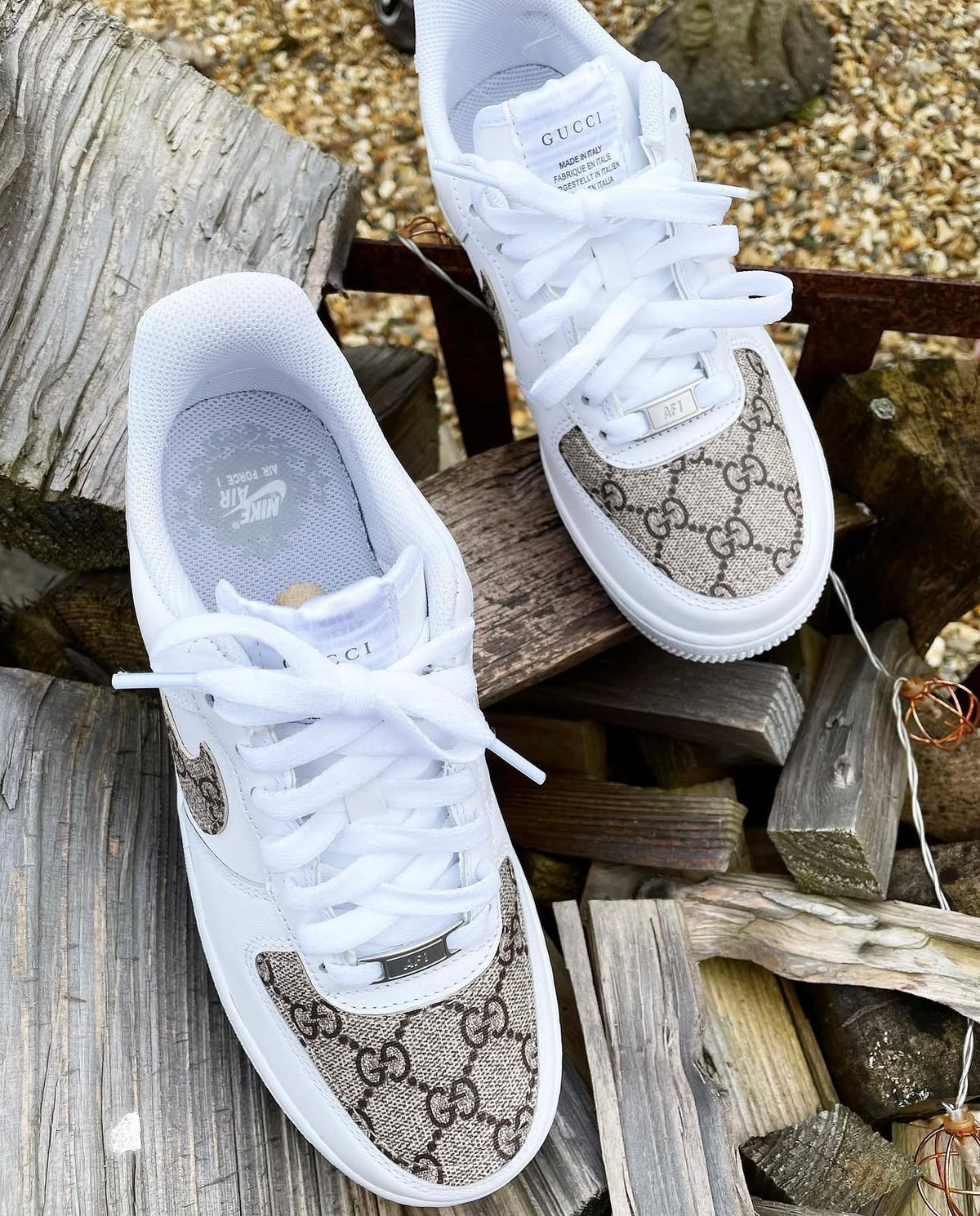 Air Force 1 | Grey | Monogram | GG