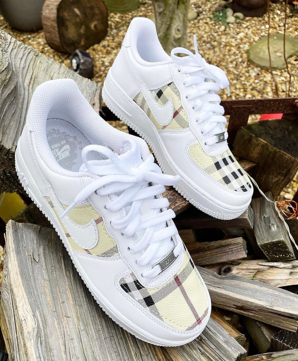 Air Force 1 | Beige Check | BB