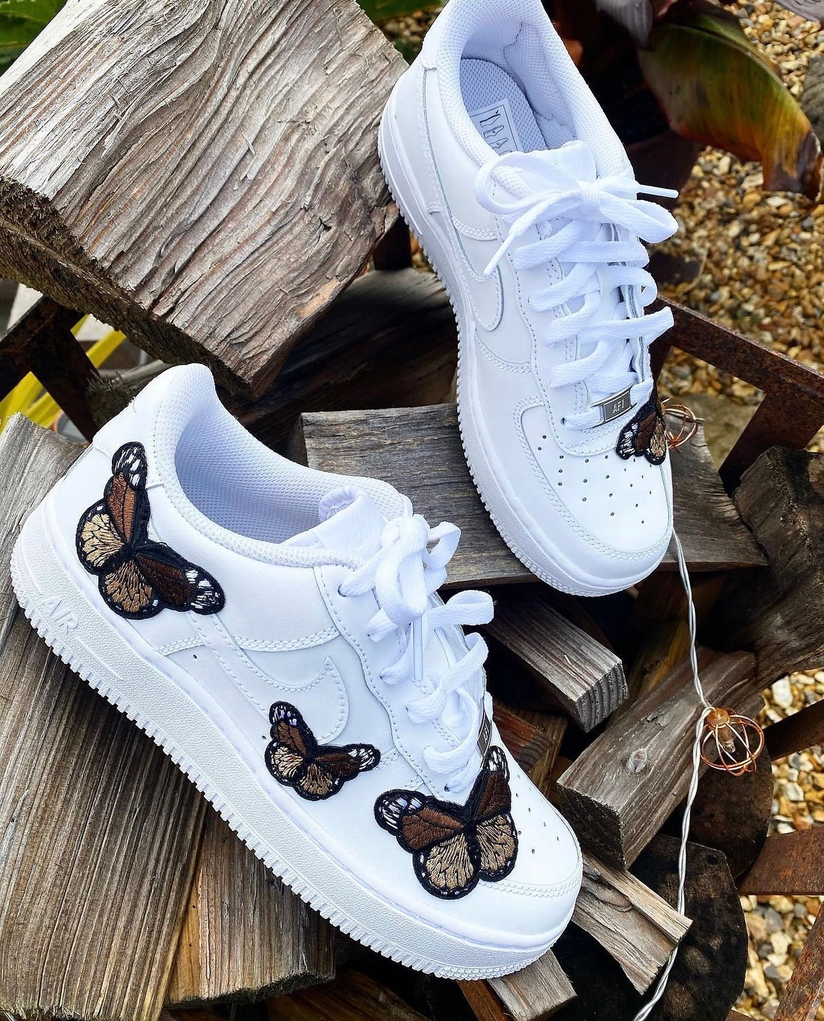 Air Force 1 | Juniors | Brown Butterflies