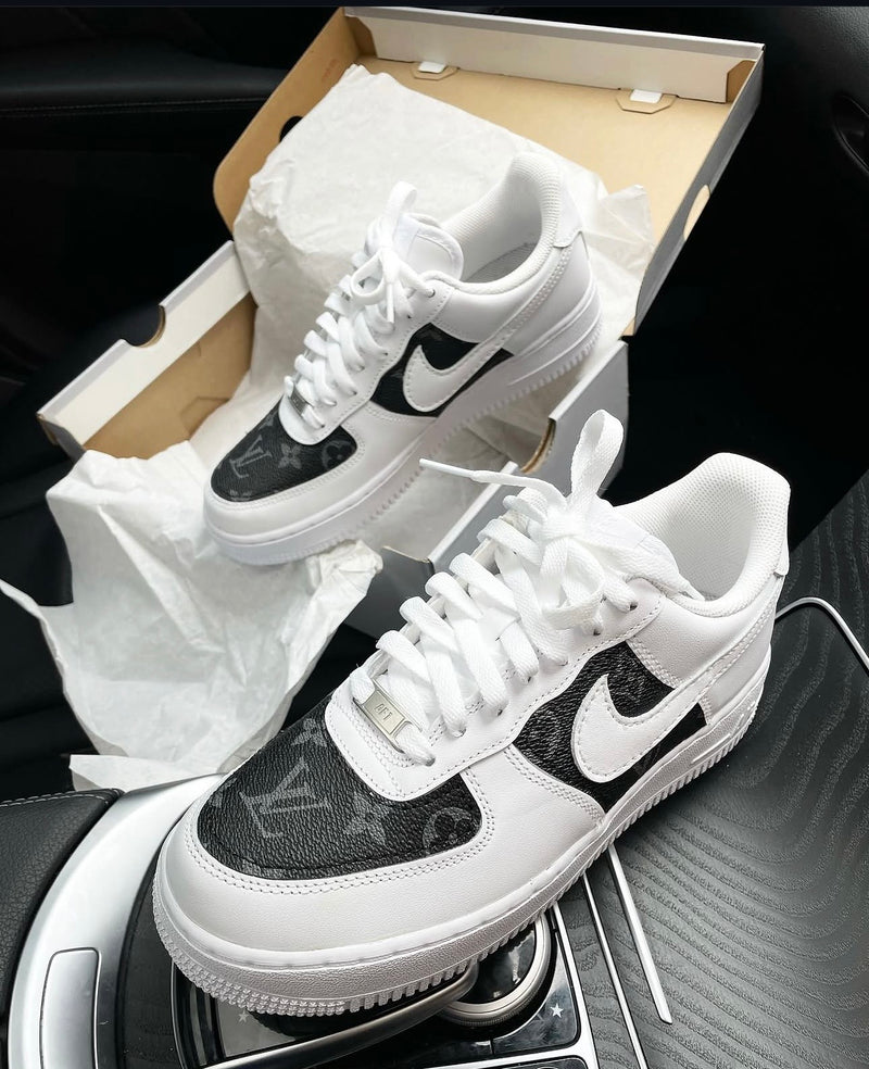 Air Force 1 | Midnight Black | Monogram