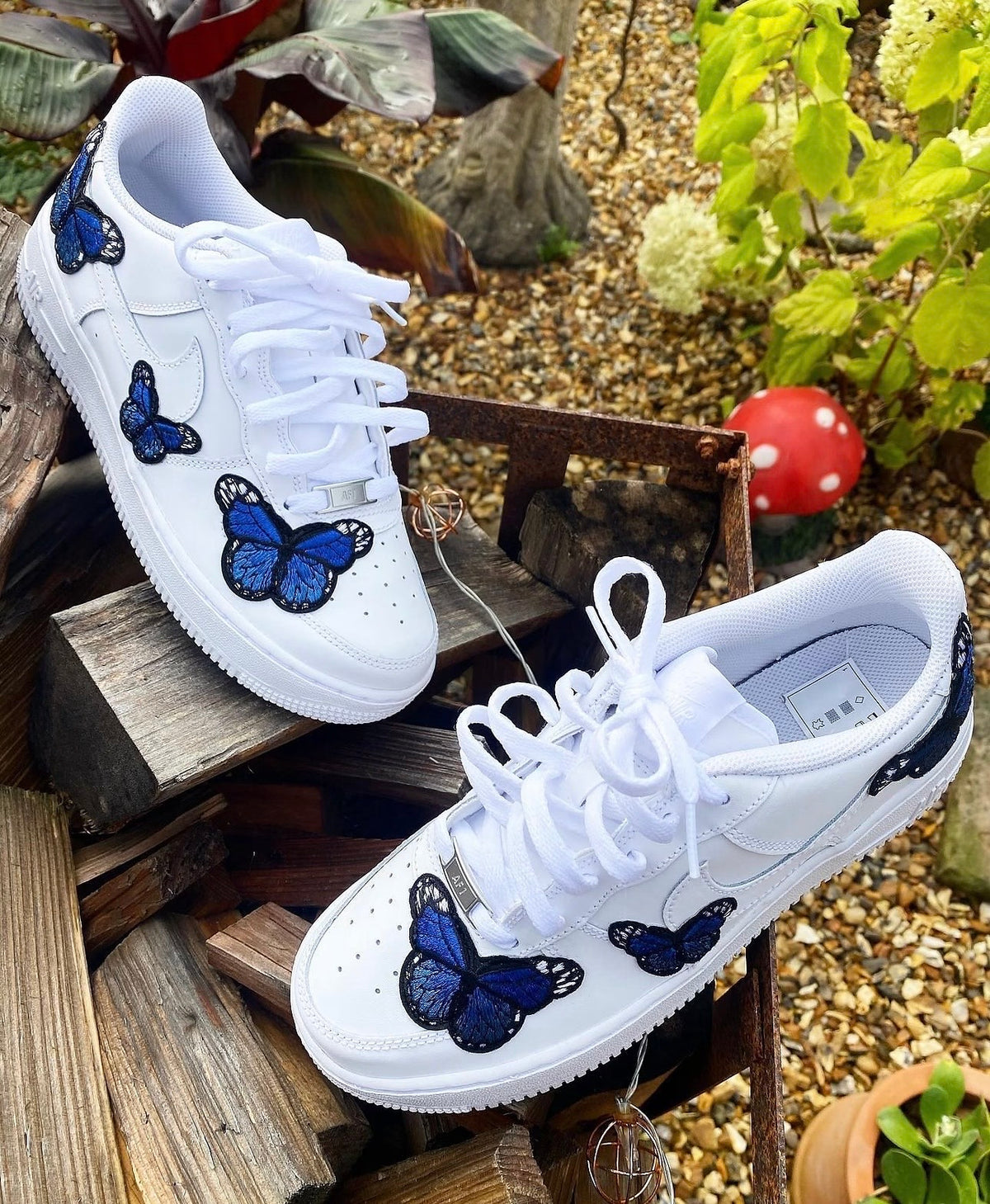 Air Force 1 | Juniors | Royal Blue Butterflies