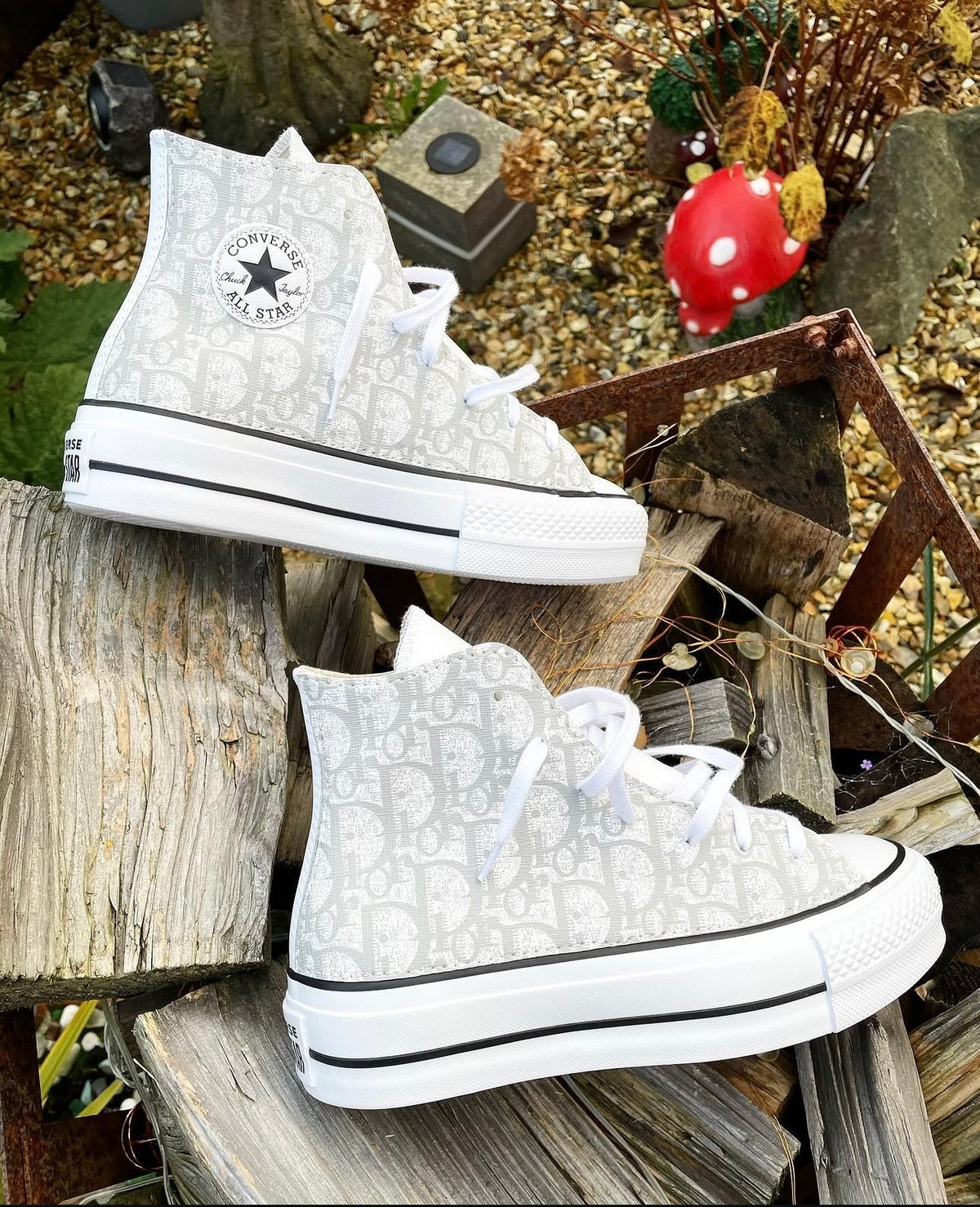 Chuck Taylor All Star Platform Converse | Grey